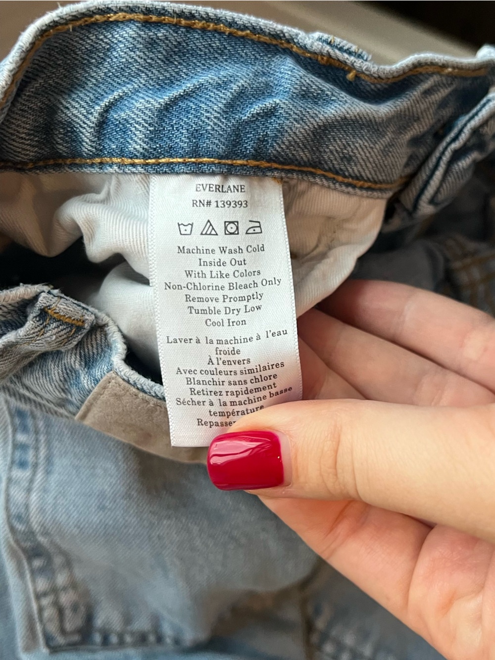 Organic Cotton Everlane The Baggy Jean Sz 30 Reg - Picture 5 of 8